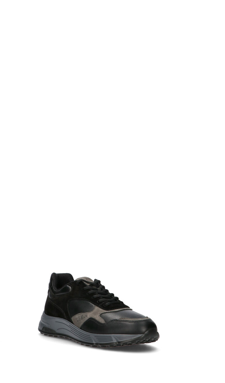 HOGAN Sneaker uomo nera in pelle