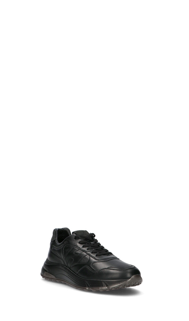 HOGAN - HYPERLIGHT Sneaker uomo nera in pelle