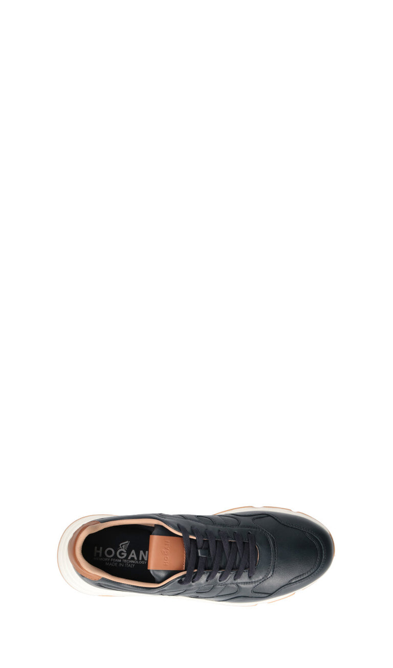 HOGAN - HYPERLIGHT Sneaker uomo blu in pelle