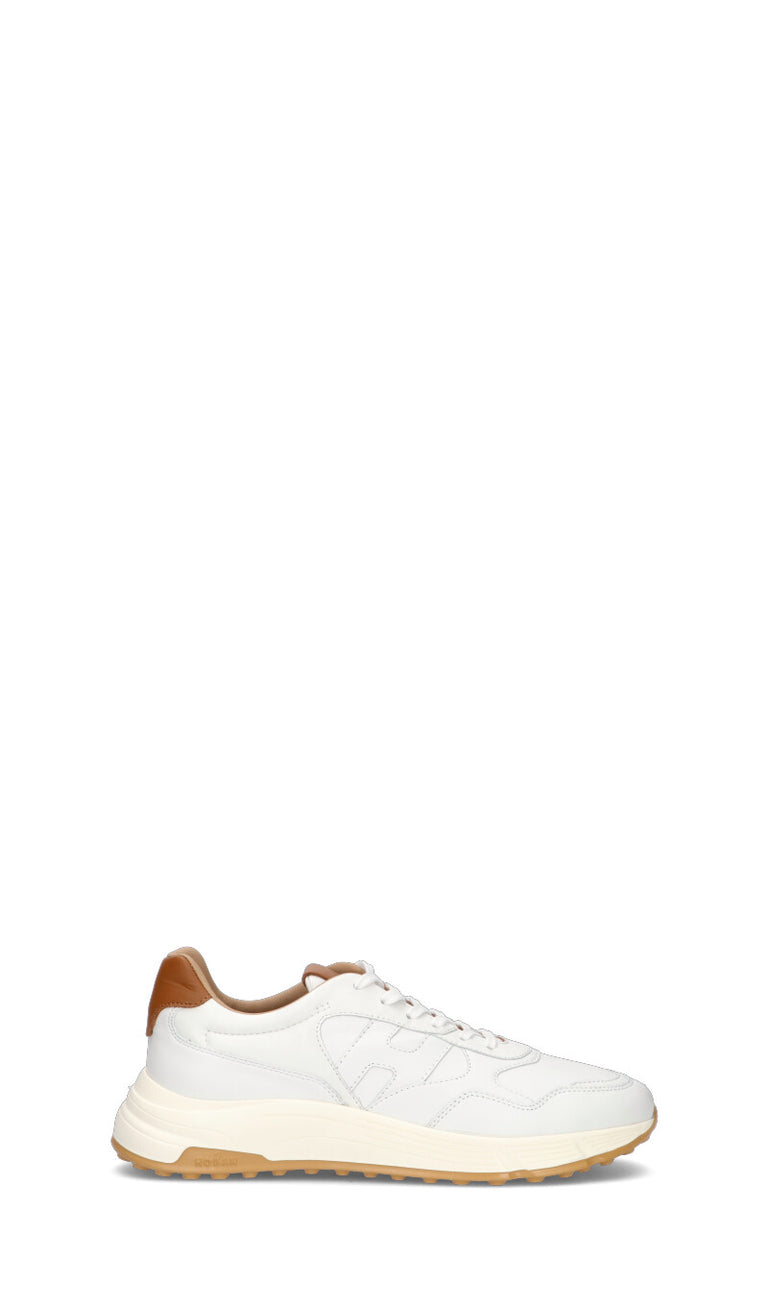 HOGAN - HYPERLIGHT Sneaker uomo bianca in pelle