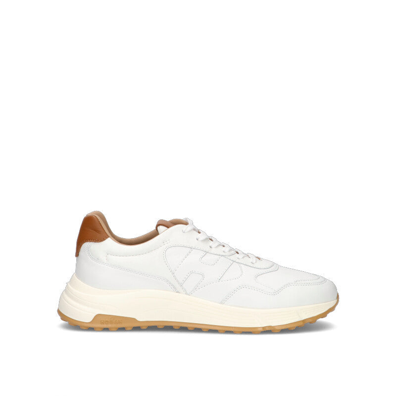 HOGAN - HYPERLIGHT Sneaker uomo bianca in pelle