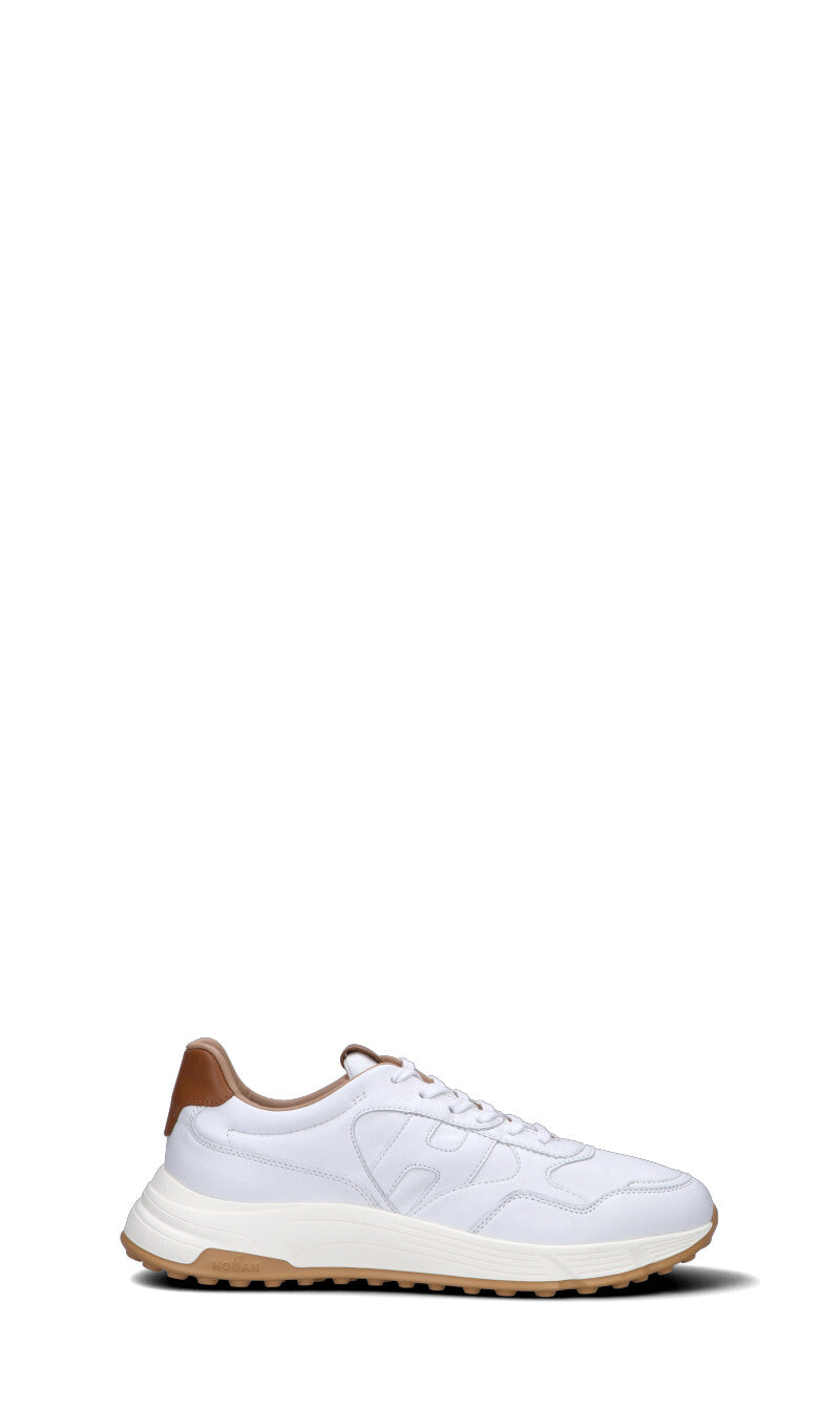 HOGAN - HYPERLIGHT Sneaker uomo bianca in pelle