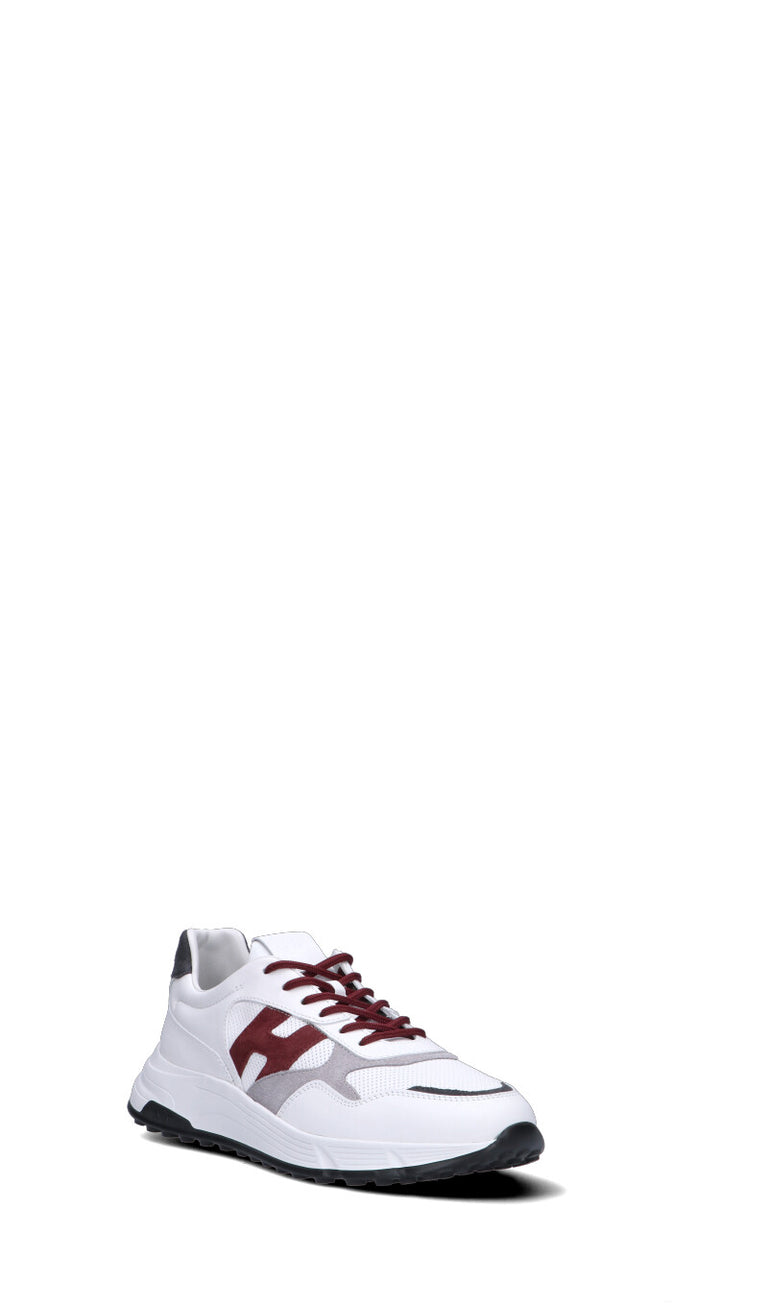 HOGAN - HYPERLIGHT Sneaker uomo bianca in pelle
