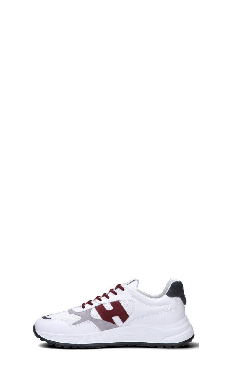 HOGAN - HYPERLIGHT Sneaker uomo bianca in pelle