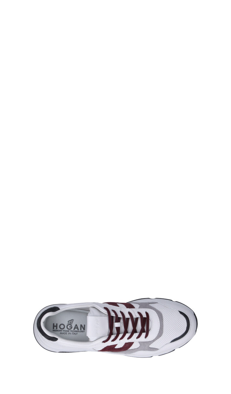 HOGAN - HYPERLIGHT Sneaker uomo bianca in pelle
