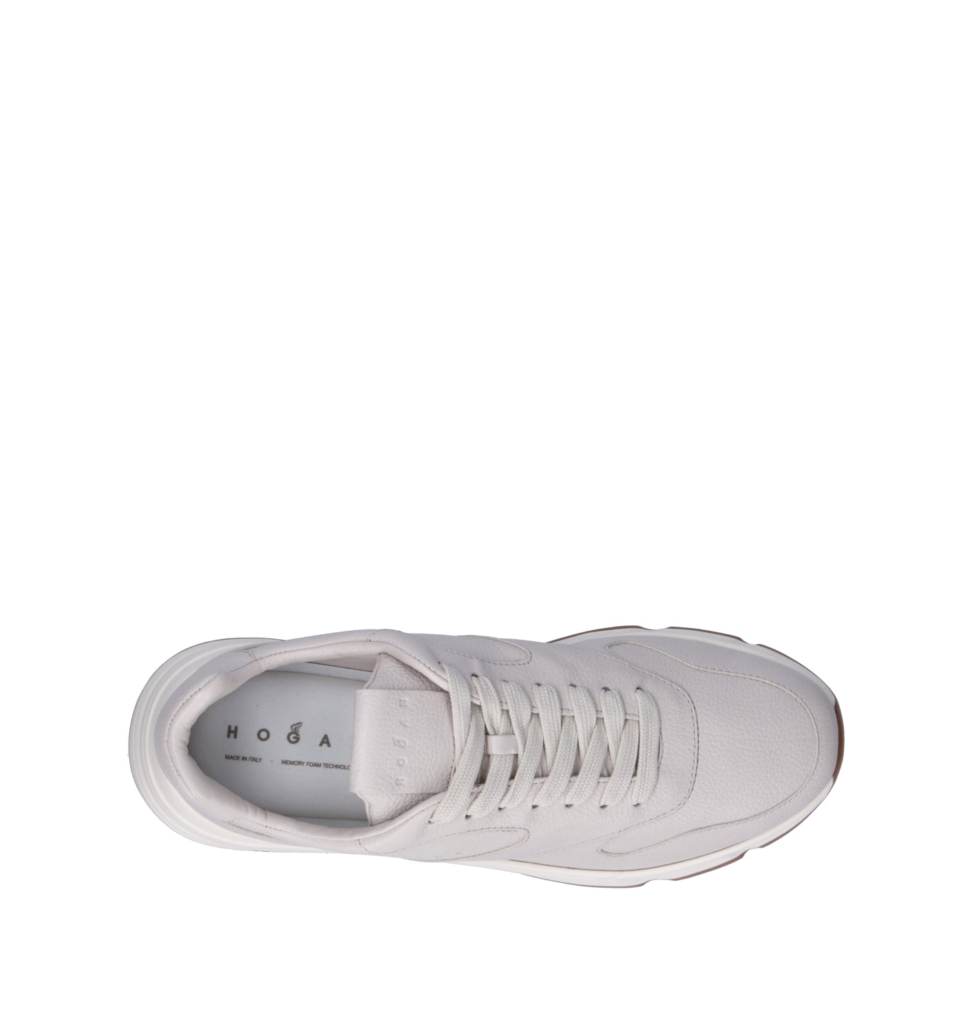 HOGAN Sneaker uomo bianca in pelle