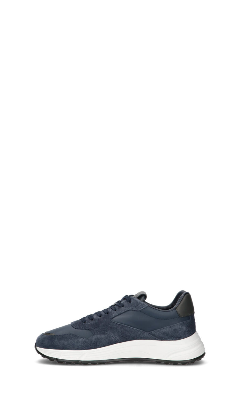 HOGAN - HYPERLIGHT Sneaker uomo blu in suede