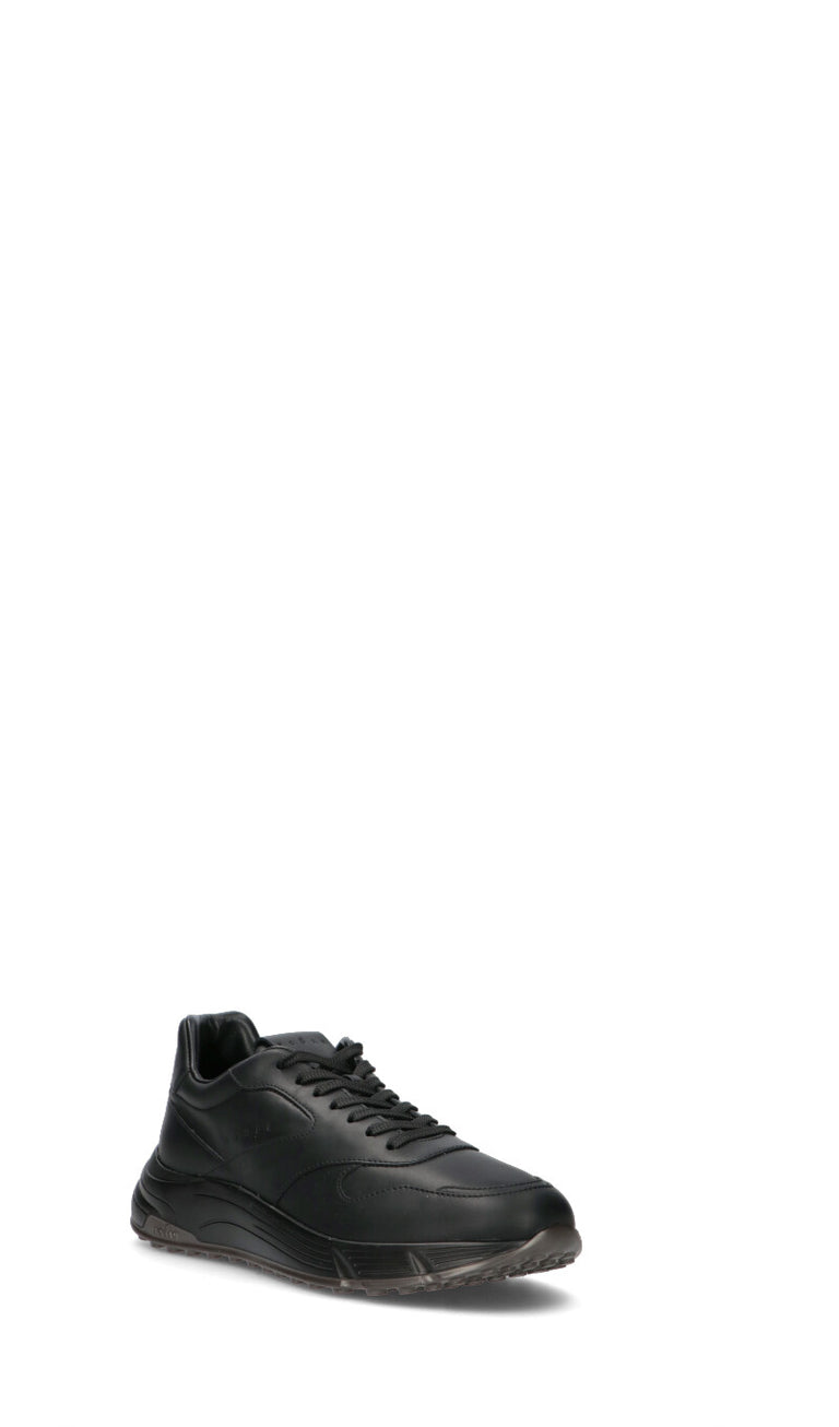 HOGAN - HYPERLIGHT Sneaker uomo nera in pelle