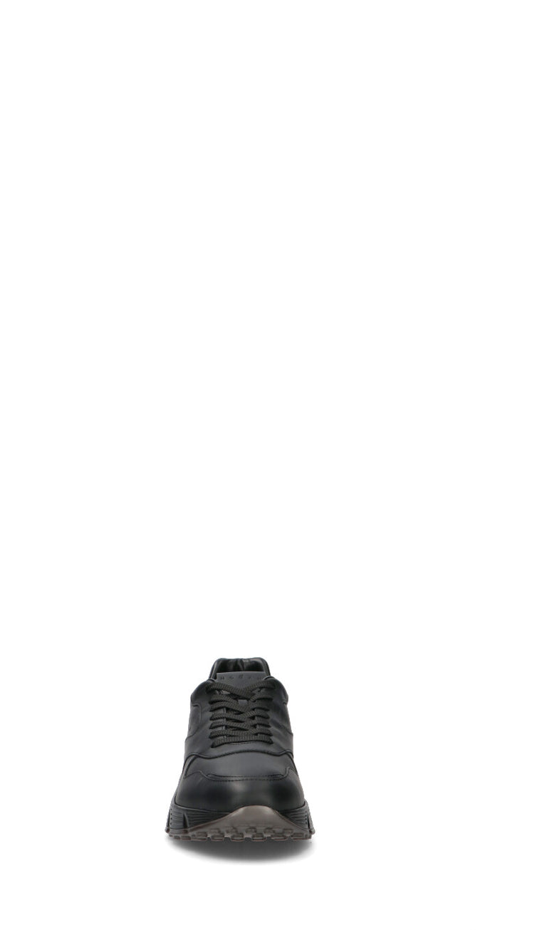 HOGAN - HYPERLIGHT Sneaker uomo nera in pelle