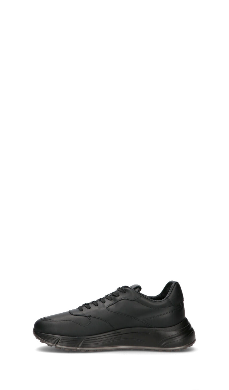 HOGAN - HYPERLIGHT Sneaker uomo nera in pelle