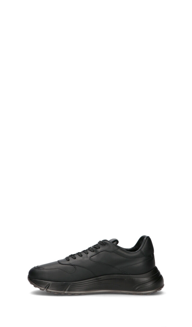 HOGAN - HYPERLIGHT Sneaker uomo nera in pelle