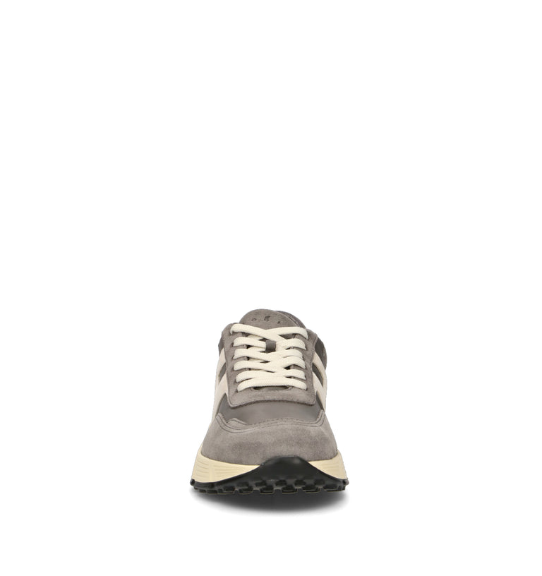 HOGAN Sneaker uomo bianca/grigia in suede