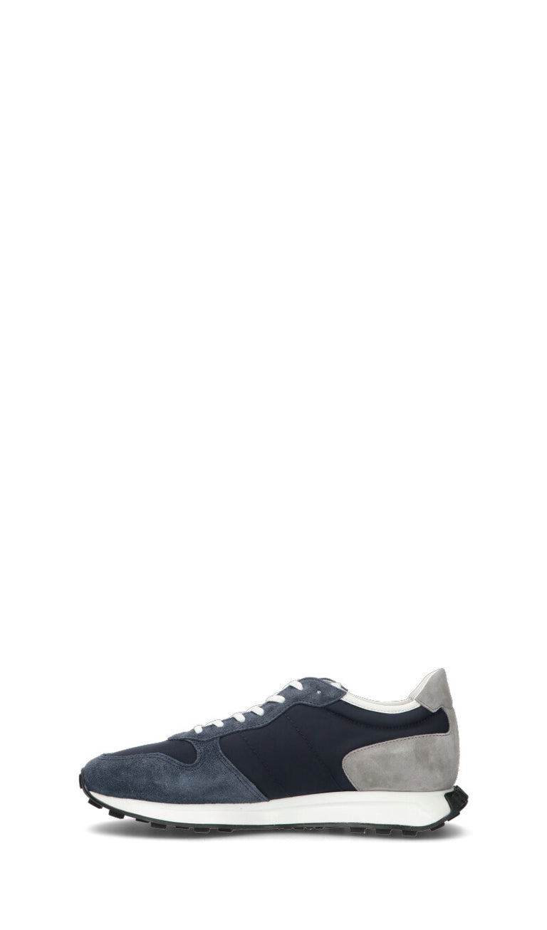 HOGAN - H601 Sneaker uomo blu in suede