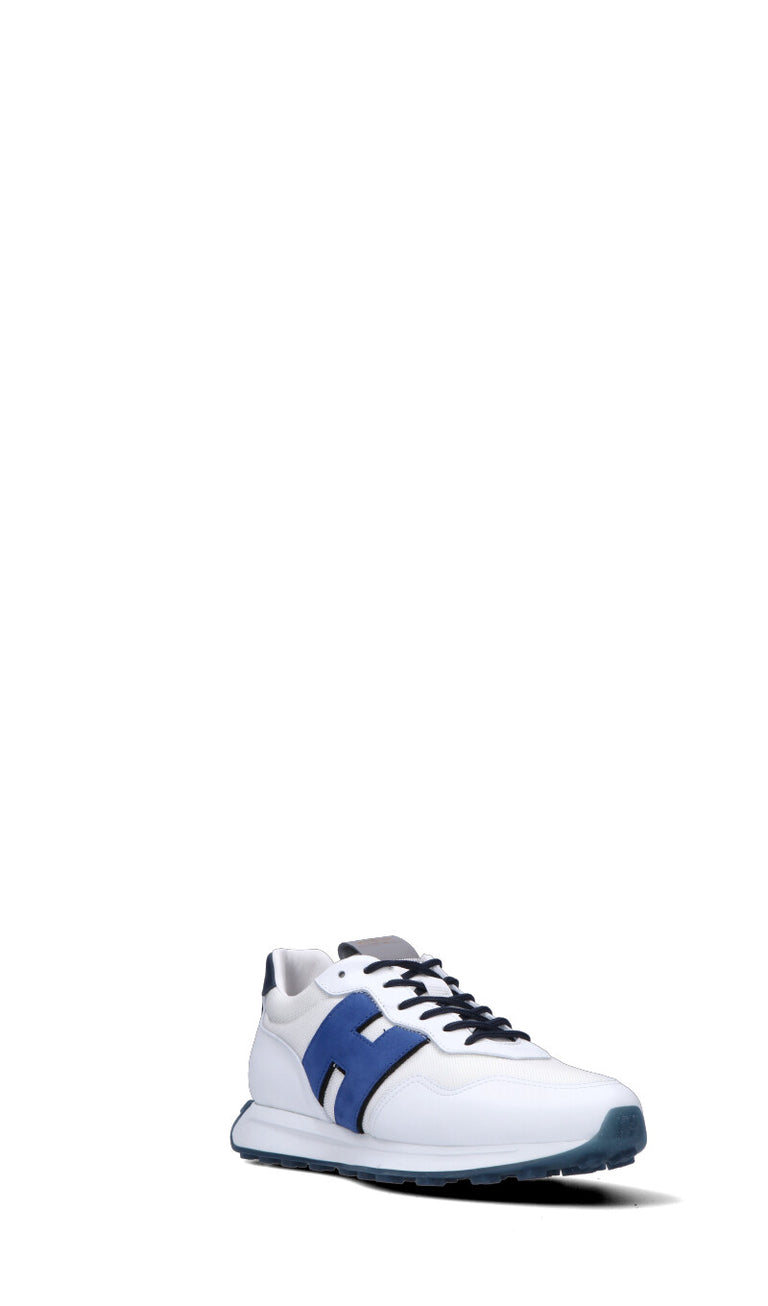 HOGAN Sneaker uomo bianca/blu in pelle