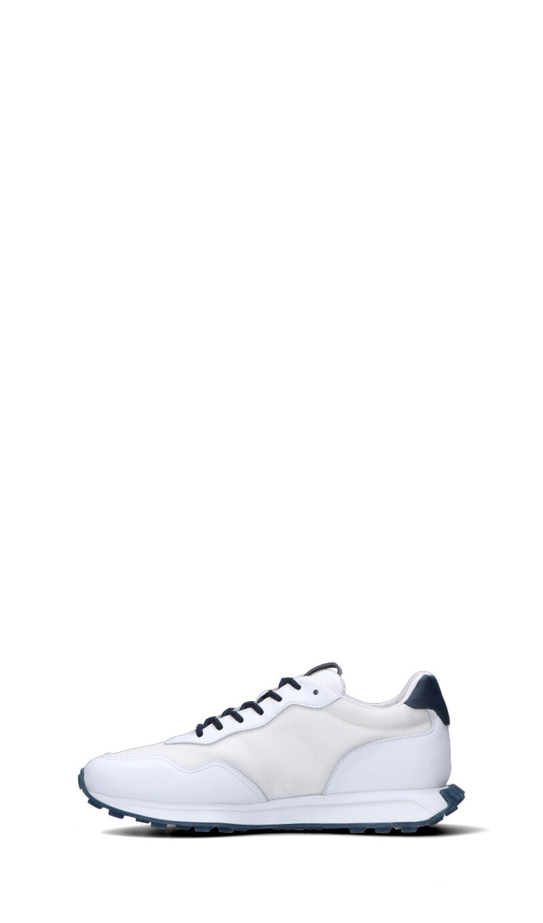 HOGAN Sneaker uomo bianca/blu in pelle