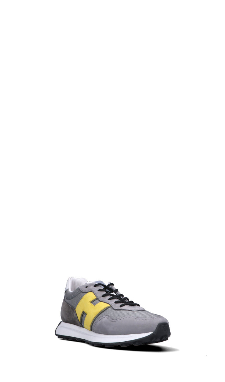 HOGAN Sneaker uomo grigia/gialla