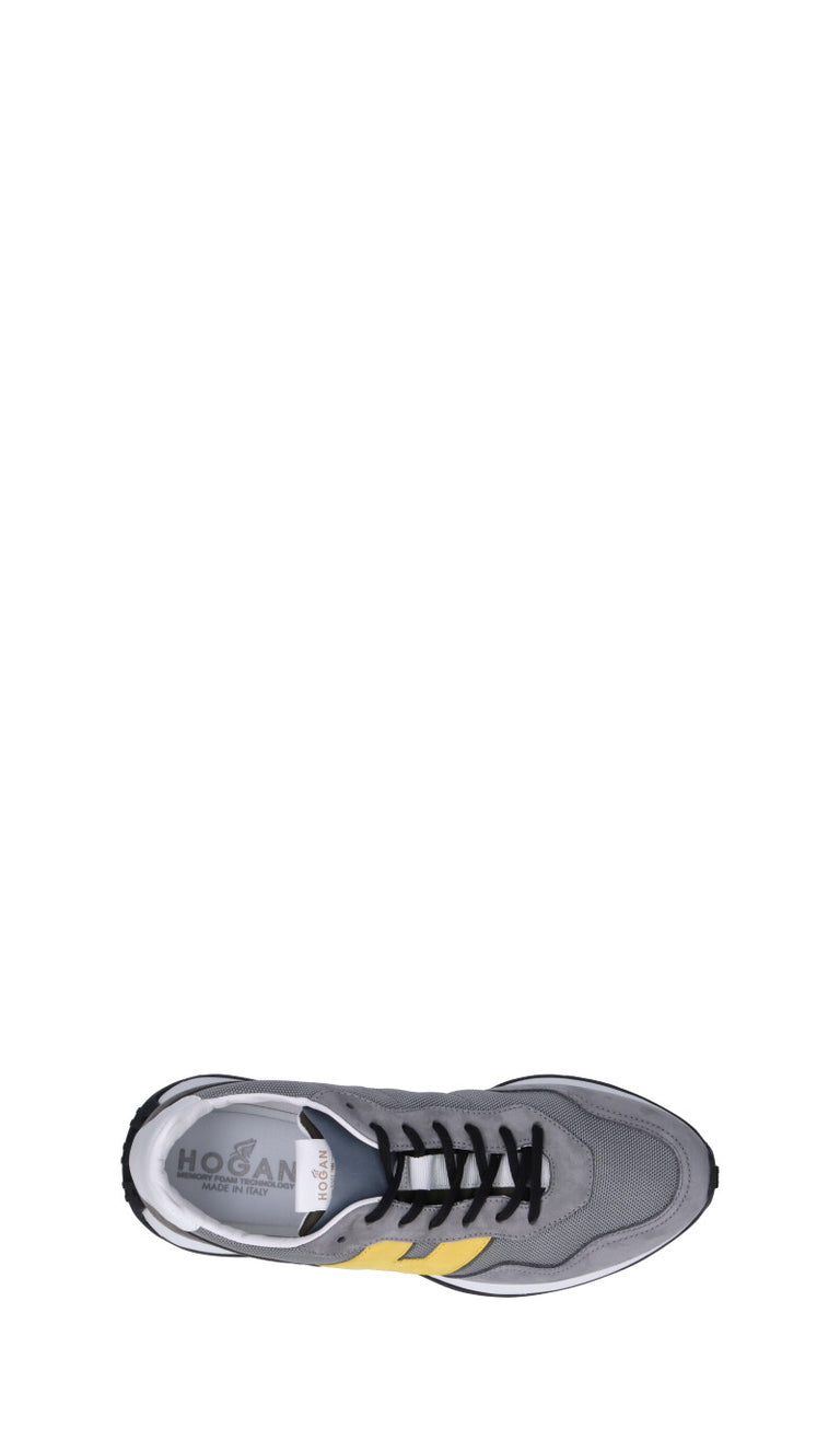 HOGAN Sneaker uomo grigia/gialla