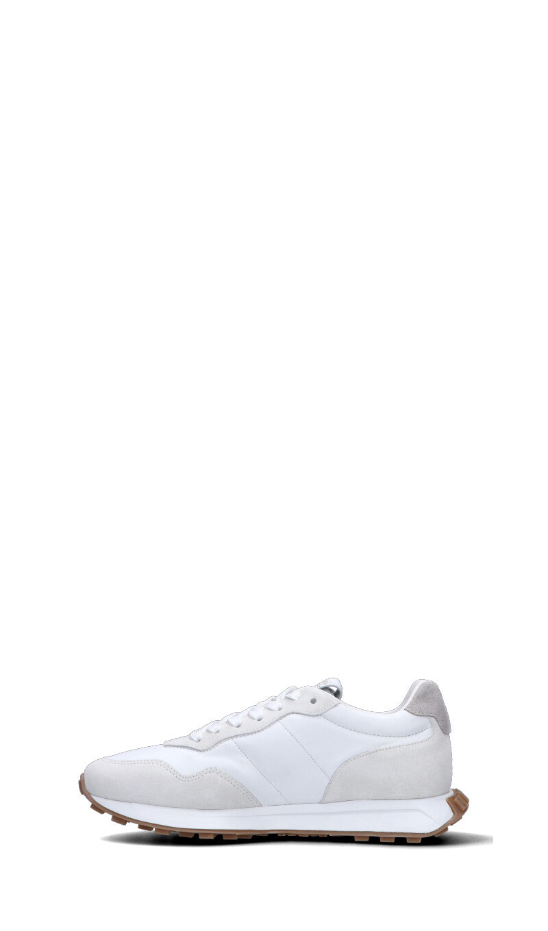 HOGAN Sneaker uomo bianca in suede