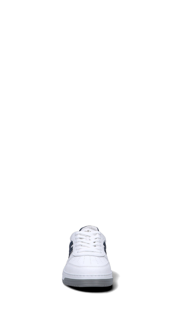 HOGAN - H630 Sneaker uomo bianca/blu in pelle