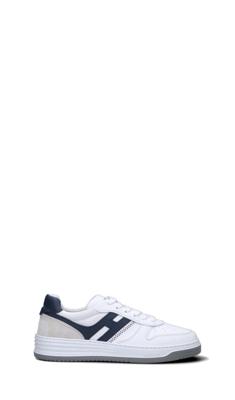HOGAN - H630 Sneaker uomo bianca/blu in pelle