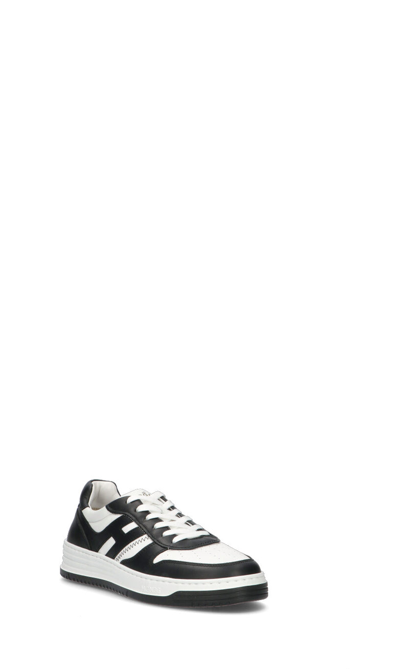 HOGAN - H630 Sneaker uomo nera/bianca in pelle