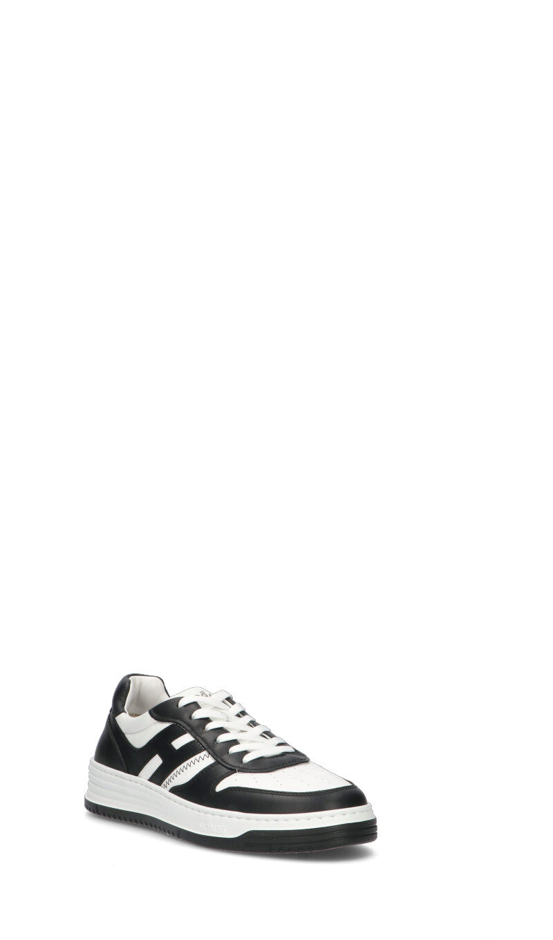 HOGAN - H630 Sneaker uomo nera/bianca in pelle