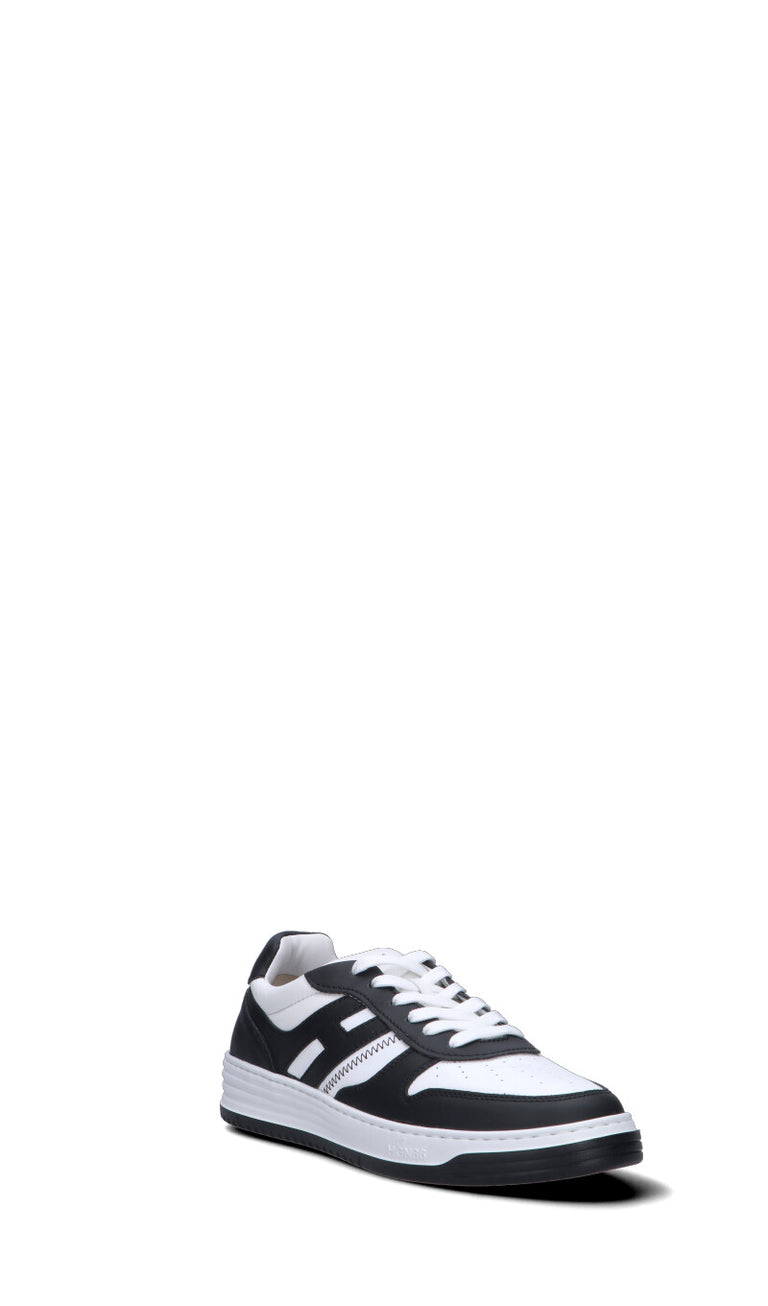 HOGAN - H630 Sneaker uomo nera/bianca in pelle