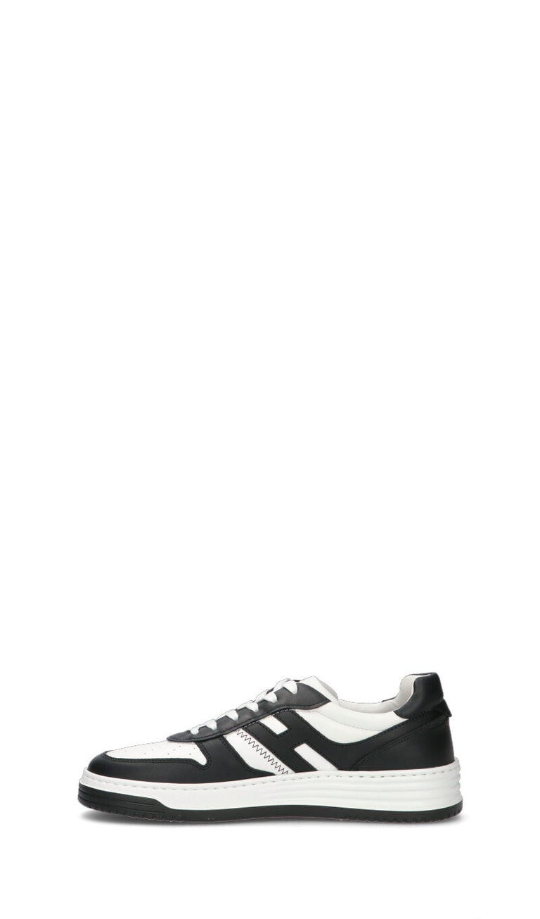 HOGAN - H630 Sneaker uomo nera/bianca in pelle
