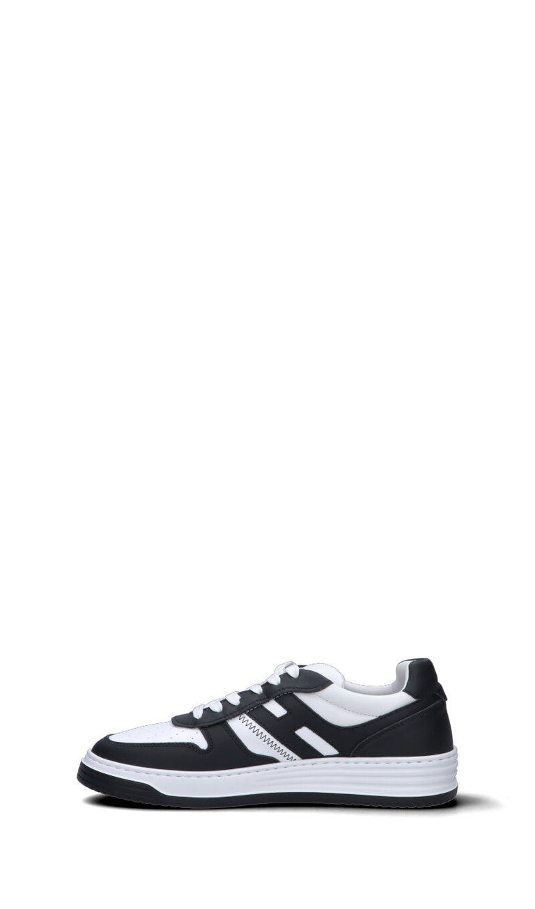 HOGAN - H630 Sneaker uomo nera/bianca in pelle