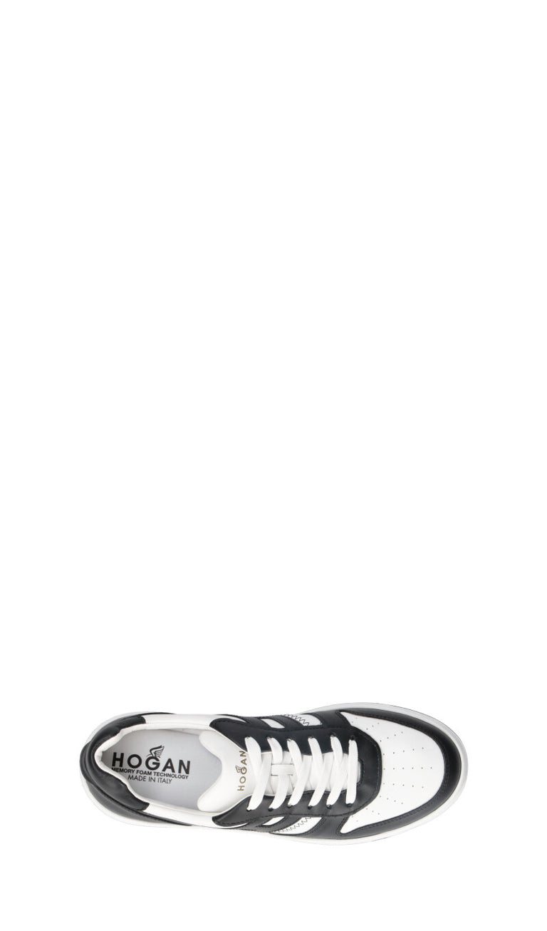 HOGAN - H630 Sneaker uomo nera/bianca in pelle