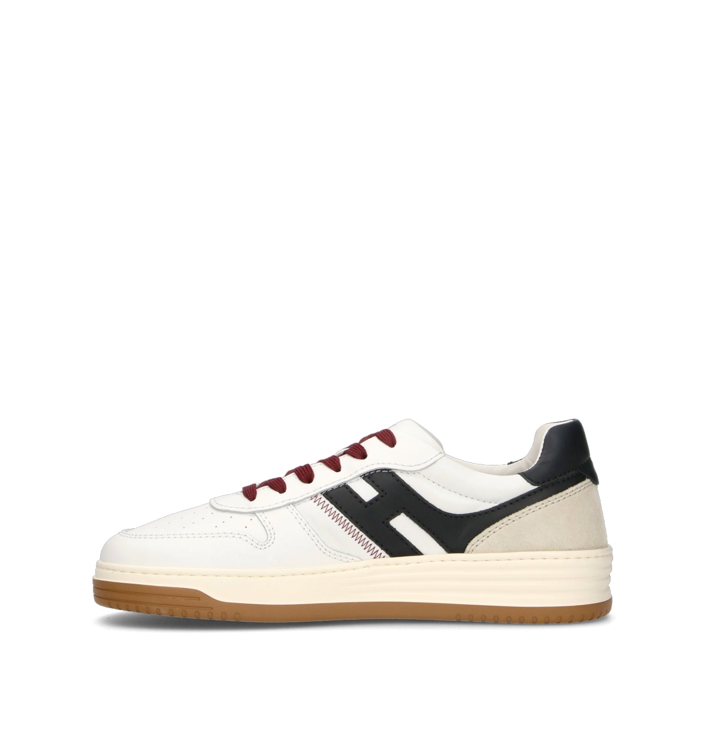 HOGAN Sneaker uomo bianca blu in pelle