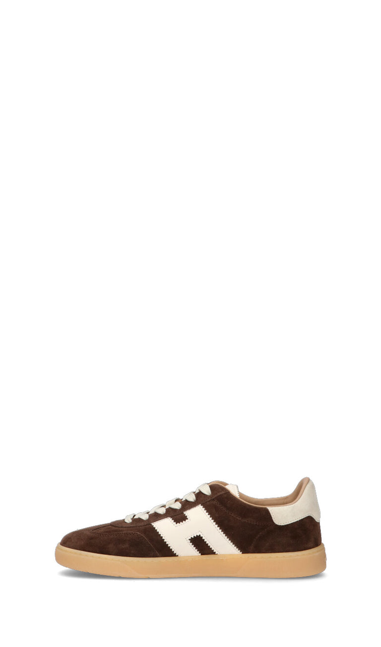 HOGAN - COOL Sneaker uomo marrone in suede