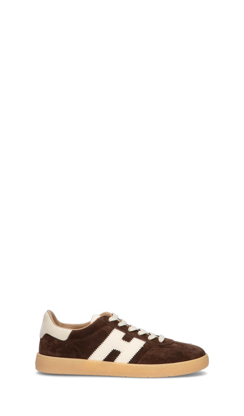 HOGAN - COOL Sneaker uomo marrone in suede