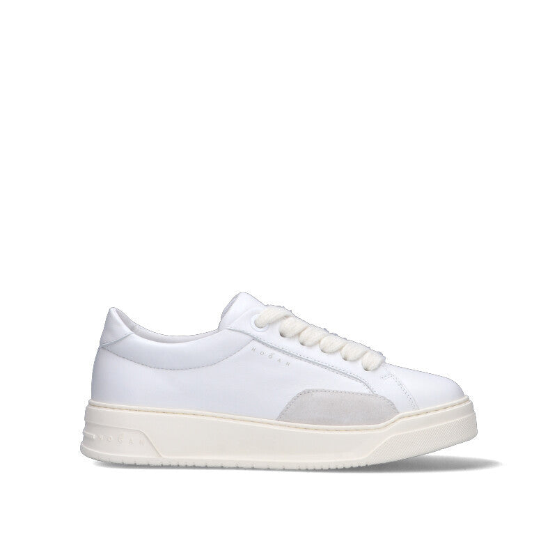 HOGAN Sneaker uomo bianca in pelle
