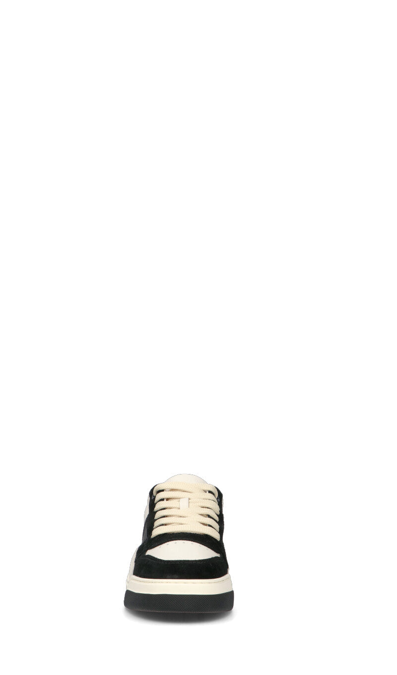 HOGAN Sneaker uomo nera/bianca in suede