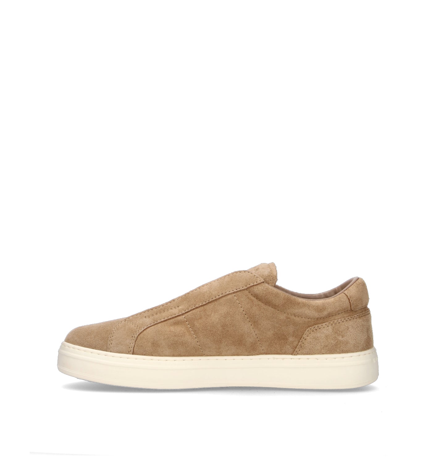 HOGAN H668 Sneaker uomo biscotto in suede