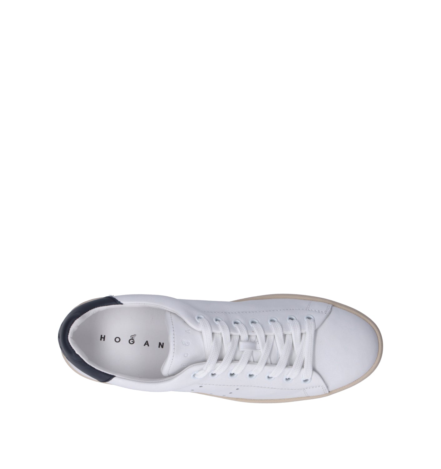 HOGAN H672 Sneaker uomo bianca in pelle