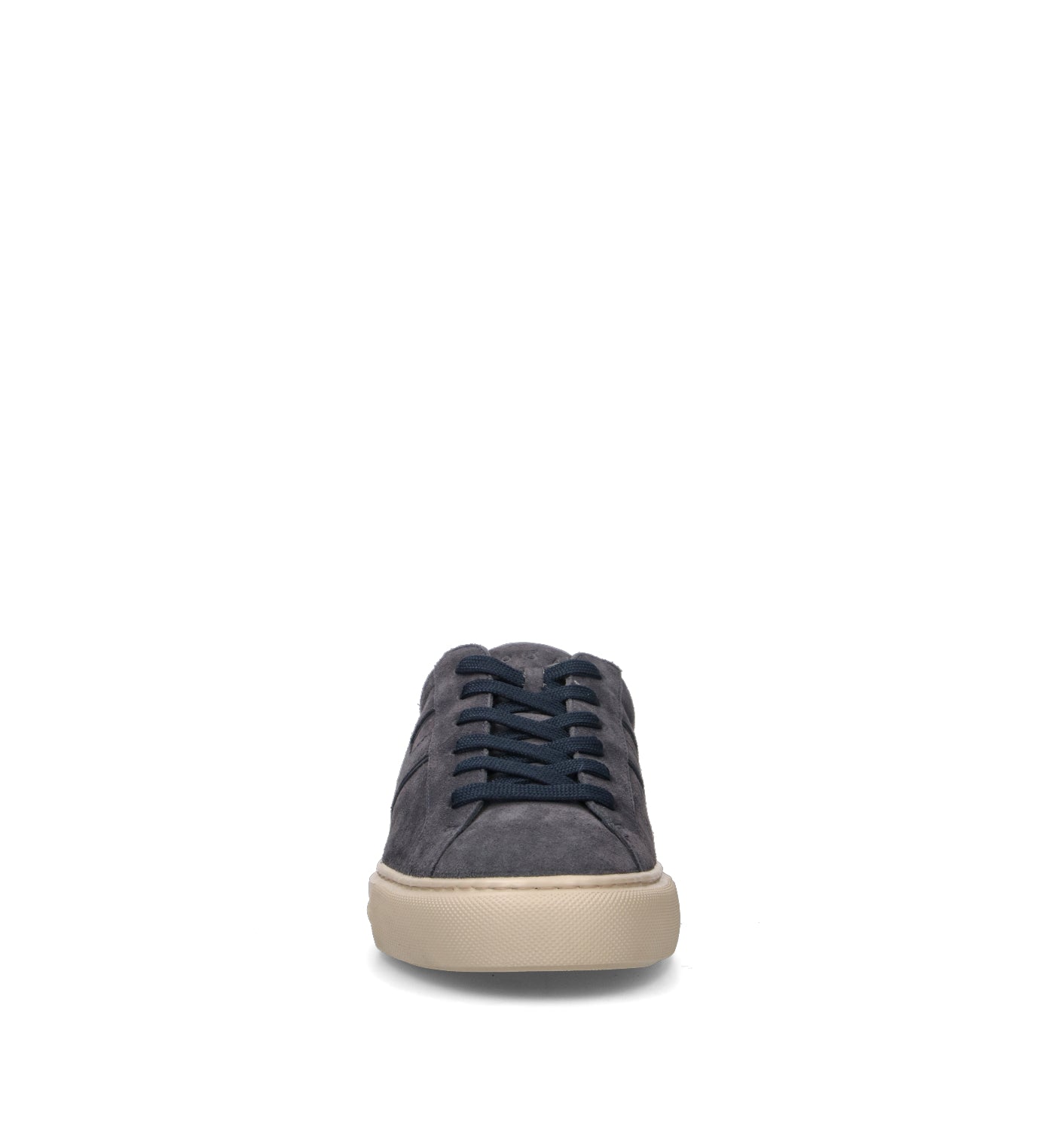 HOGAN H691 Sneaker uomo blu in suede