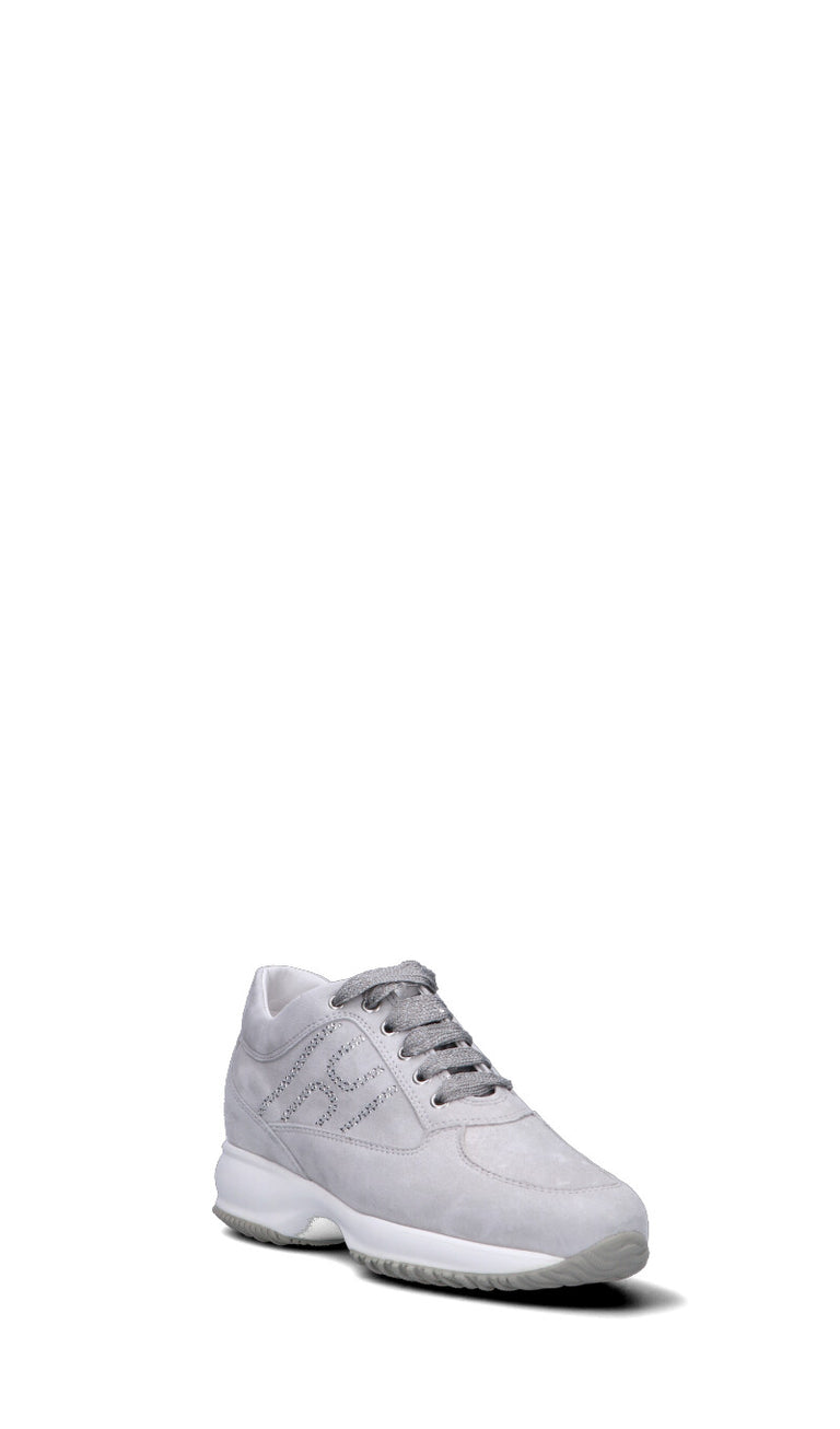 HOGAN Sneaker donna nebbia in suede