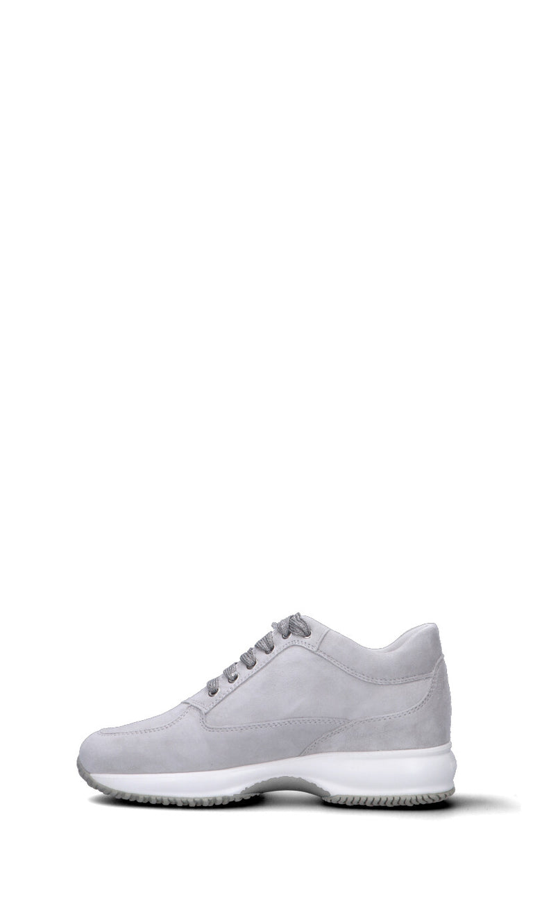 HOGAN Sneaker donna nebbia in suede