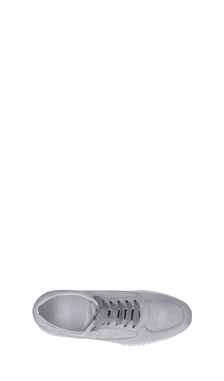 HOGAN Sneaker donna nebbia in suede