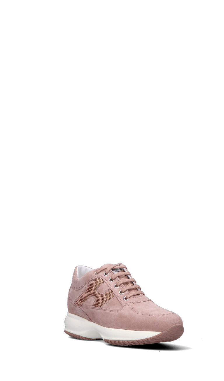 HOGAN Sneaker donna rosa in pelle