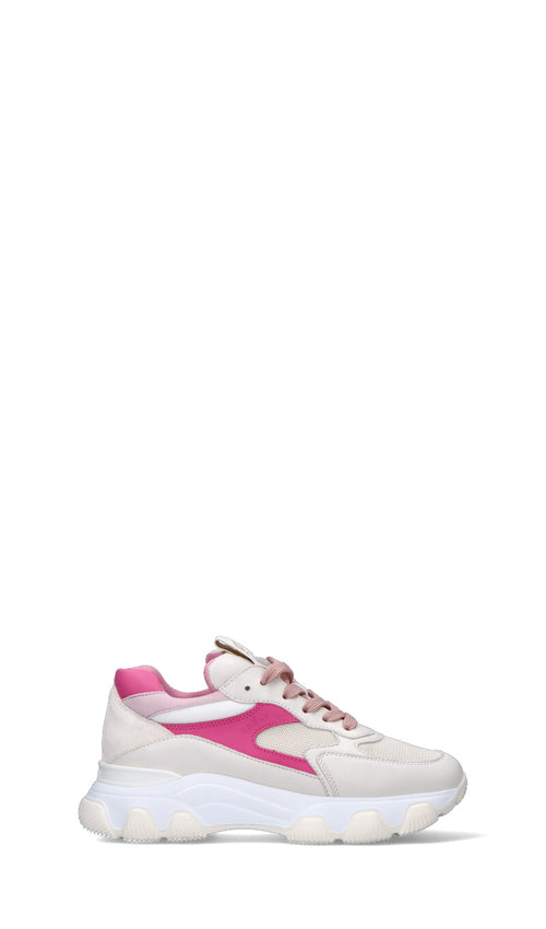 HOGAN Sneaker donna bianca/rosa