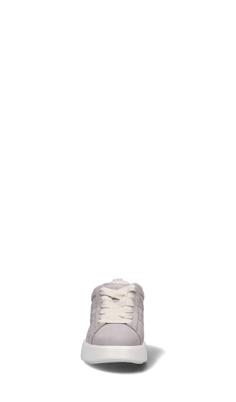HOGAN Sneaker donna grigia/bianca in pelle