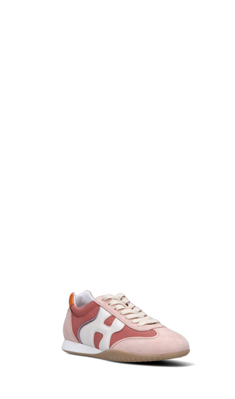 HOGAN Sneaker donna rosa/arancio