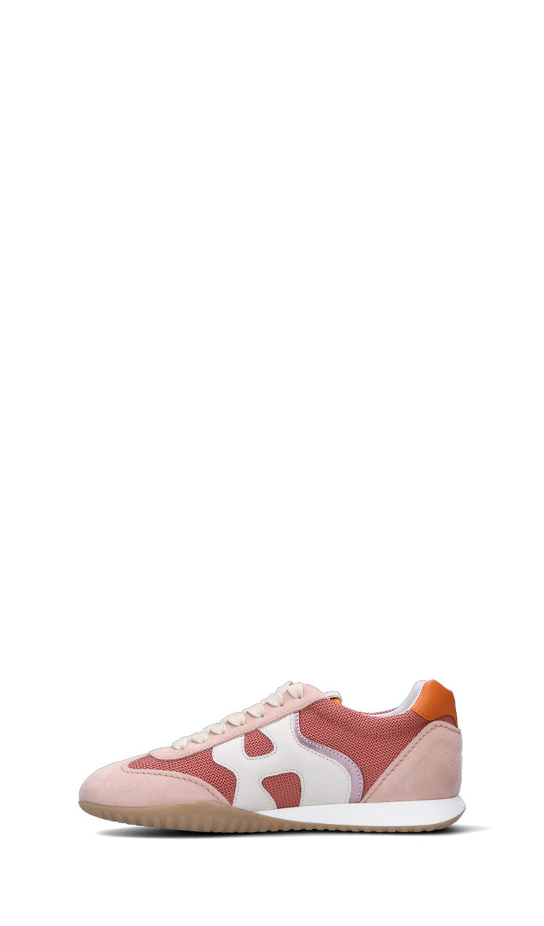 HOGAN Sneaker donna rosa/arancio