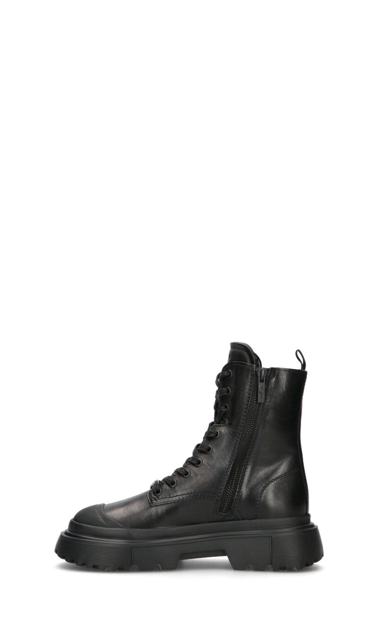 HOGAN Anfibio donna nero in pelle