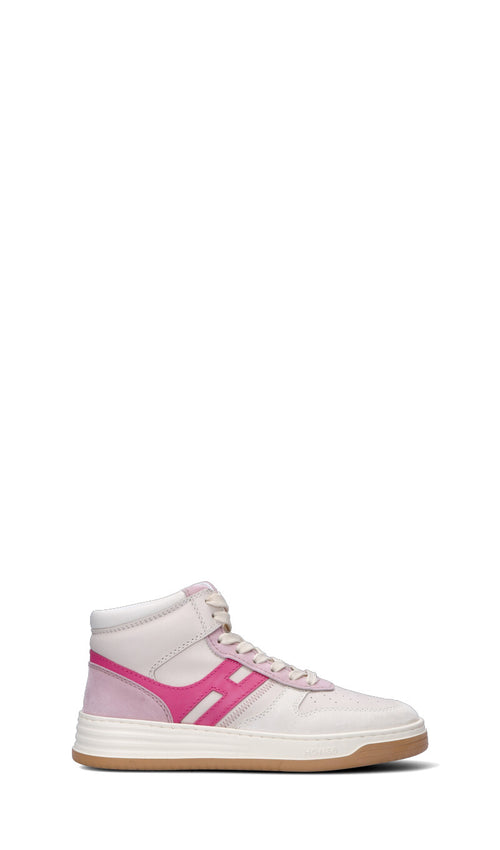 HOGAN Sneaker donna panna/rosa in pelle