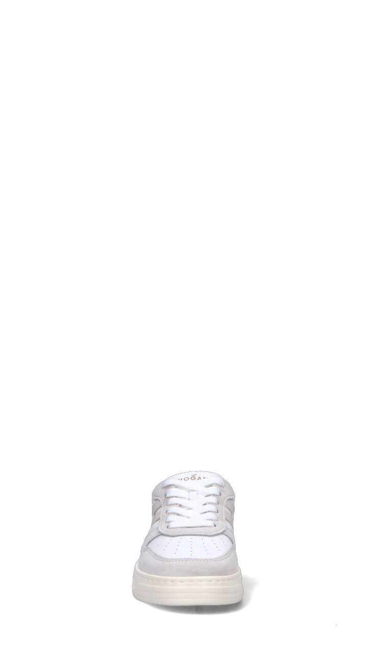 HOGAN Sneaker donna bianca/beige in pelle
