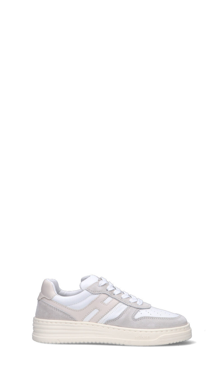 HOGAN Sneaker donna bianca/beige in pelle